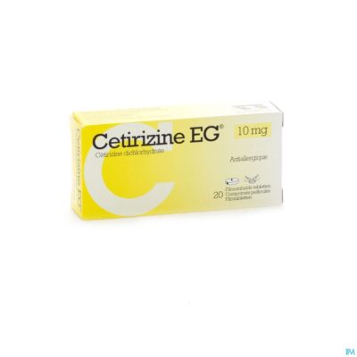 Cetirizine eg          tabl 20x10mg-2