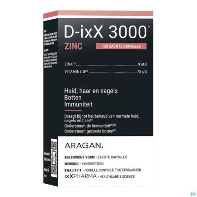 D-ixx 3000 zinc softcaps 120
