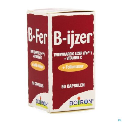 B-ijzer nutridoses caps 50 boiron-2