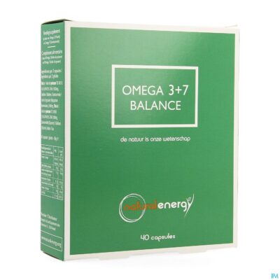 Natural energy omega 3+7 balance caps 40-2