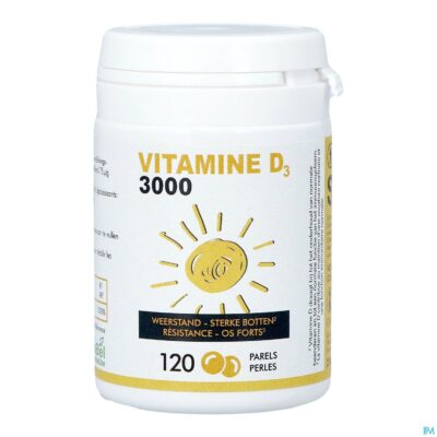 Soria vitamine d 3000iu parels 120-2