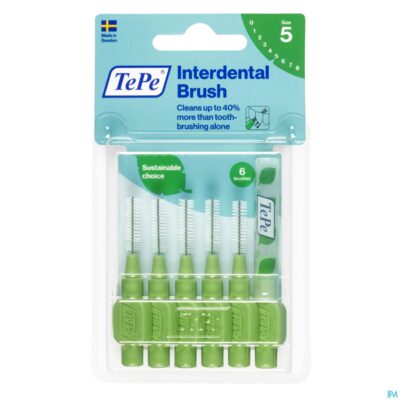 Tepe interdental brush 0,8mm green 6