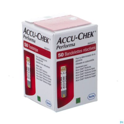 Accu chek performa strips 50 06454011031-3
