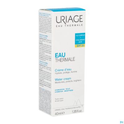 Uriage thermaal water creme licht water ip20 40ml