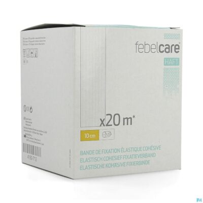 Febelcare haft elas.cohesief fixatieverb. 10cmx20m