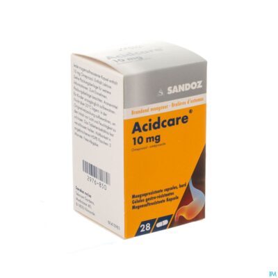 Acidcare 10mg sandoz caps maagsapres 28 x 10mg-2