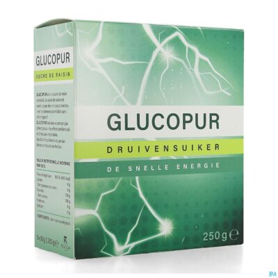 Glucopur glucose pdr 250g 5166 revogan