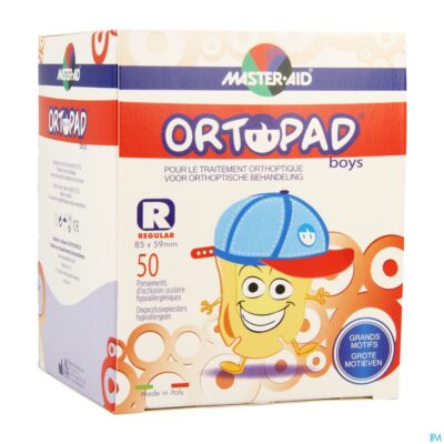 Ortopad regular for boys oogpleister 50 73324-2