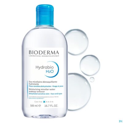 Bioderma hydrabio h2o micellaire oplossing 500ml-2