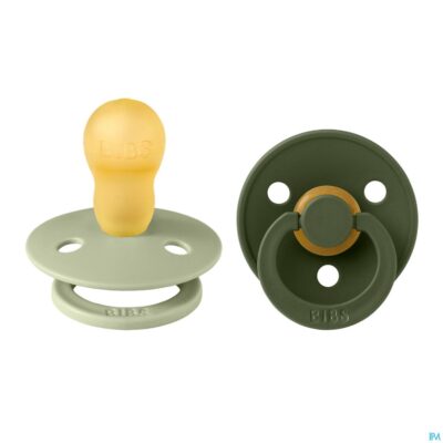 Bibs 3 fopspeen duo sage hunter green-2