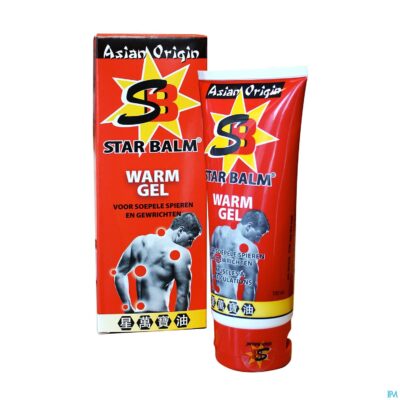 Star balm warm gel tube 100ml-6