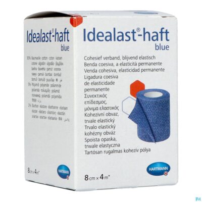 Idealast-haft blauw 8cmx4m 1 p/s