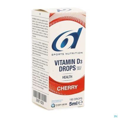 6d sixd vitamin d3 drops cherry 5ml
