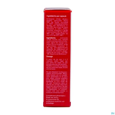 Respicalm instant nutrisan caps 30-3