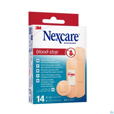 Nexcare 3m bloodstop assorted 14 n1714as-3