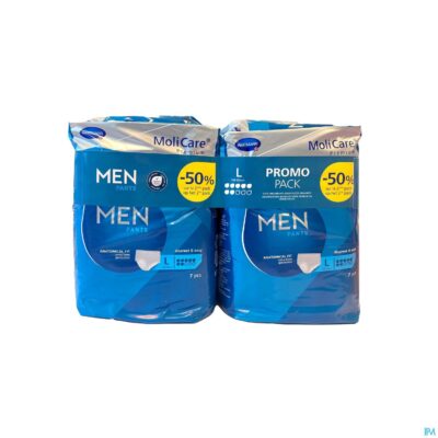 Molicare premium men pants 7 drops l 2x7 promopack-2