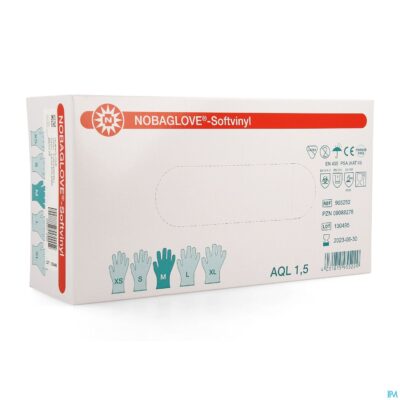 Noba handschoen vinyl poedervrij m 100 5700574