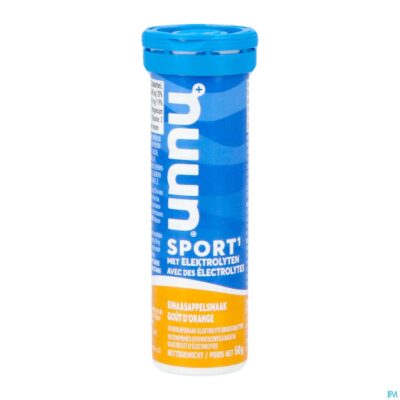 Nuun sport sinaasappelsmaak bruis tabl 10