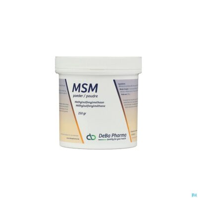 Msm pdr soluble/ oplosb 250g deba