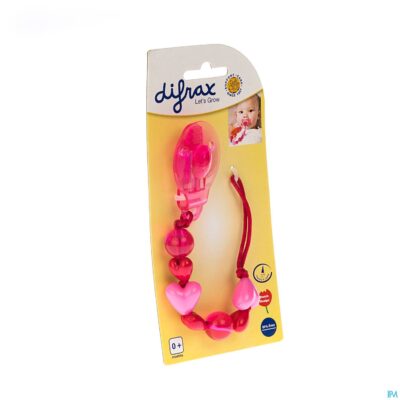 Difrax fopspeenketting hartje 980-3