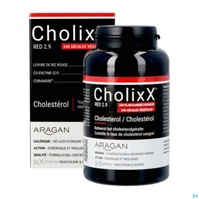 Cholixx red 2.9 caps 240-7