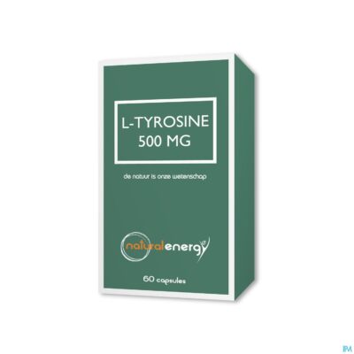 Natural energy l-tyrosine 500mg caps 60-2