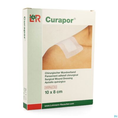Curapor verb chirurg. steriel 10cmx 8cm 5 32903-3