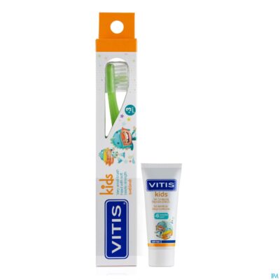 Vitis kids gel tandpasta 50ml-4