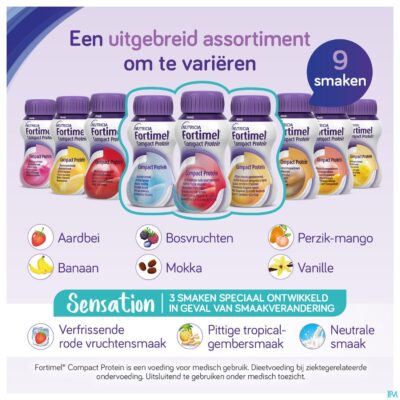 Fortimel compact protein vanille flesjes 4x125 ml-5