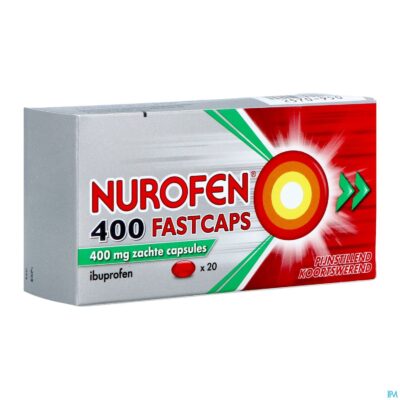 Nurofen 400 fastcaps caps 20x400mg