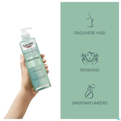 Eucerin dermopure reinigingsgel 400ml-5