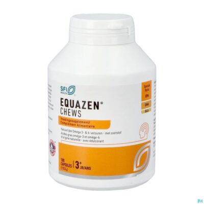 Equazen omega 3/6 chews pot caps 180-2