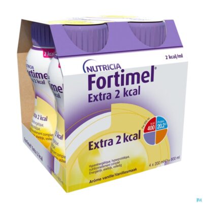 Fortimel extra 2kcal vanille 4x200ml-2