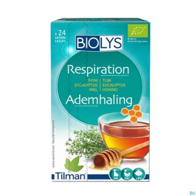 Biolys tijm eucalyptus honing zakje 24-2