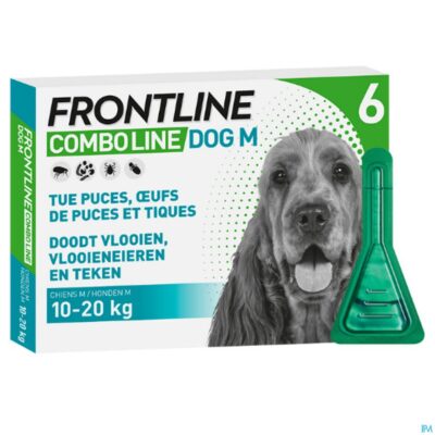 Frontline combo line dog m 10-20kg 6x1,34ml-2