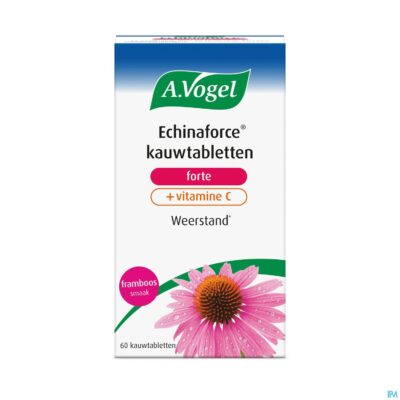 A.vogel echinaforce + vit c kauwtabletten
