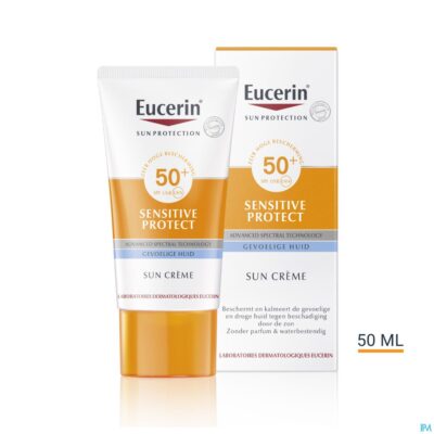Eucerin sun creme ip50+ tube 50ml nf-8