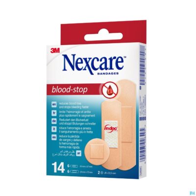 Nexcare 3m bloodstop assorted 14 n1714as-2