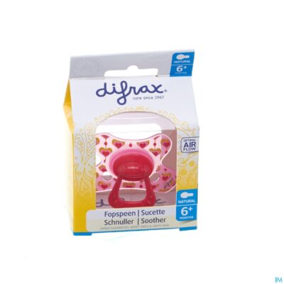 Difrax fopspeen natural 6m+-6