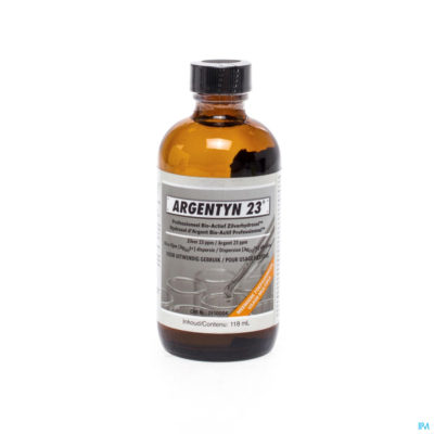 Argentyn 23 polyseal bio-act. zilverhydros 118ml