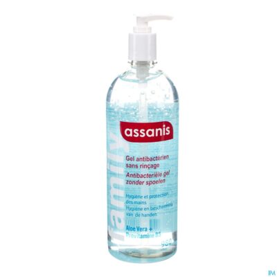 Assanis family gel a/bacterieel z/spoelen 980ml