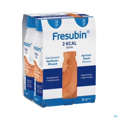 Fresubin 2 kcal drink 200ml pêcheabricot/abrikoosperzik