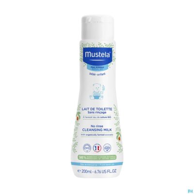 Mustela pn toiletmelk z/spoelen 200ml