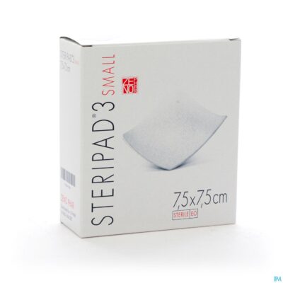 Steripad 3 small 7,5x 7,5cm 20 kp ster