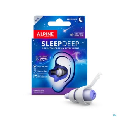 Alpine sleepdeep oordoppen 1p