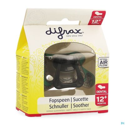 Difrax fopspeen dental semi filled 12m+ 346-8