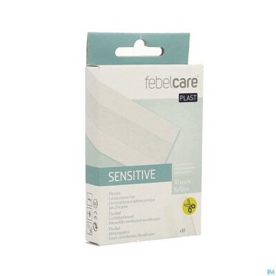 Febelcare plast sensitive uncut 10x6cm 10-2
