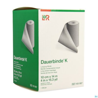Dauerbinde k 10cm x14m 1 105907