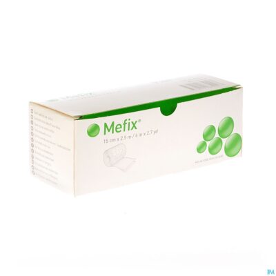 Mefix zelfklevende fixatie 15,0cmx 2,5m 1 311570