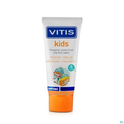 Vitis kids gel tandpasta 50ml-3